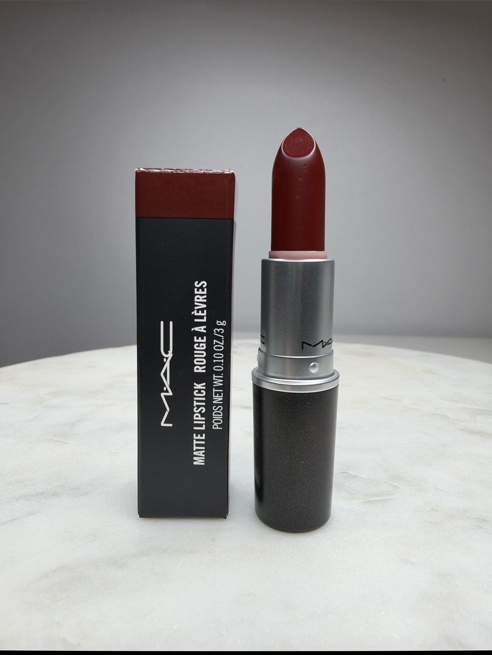 NIB MAC Matte Lipstick in Double Fudge